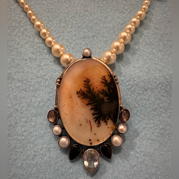 Echo Of The Dreamer by Margaret Thurman Pendant Sterling Silver  One of a Kind - Picture 2 of 12